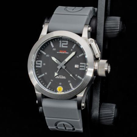 MTM WATCH HYP-SS4-GREY-GR2S-A Hypertec 44 Silver - Grey Dial - Grey Rubber II- Silver Buckleの画像