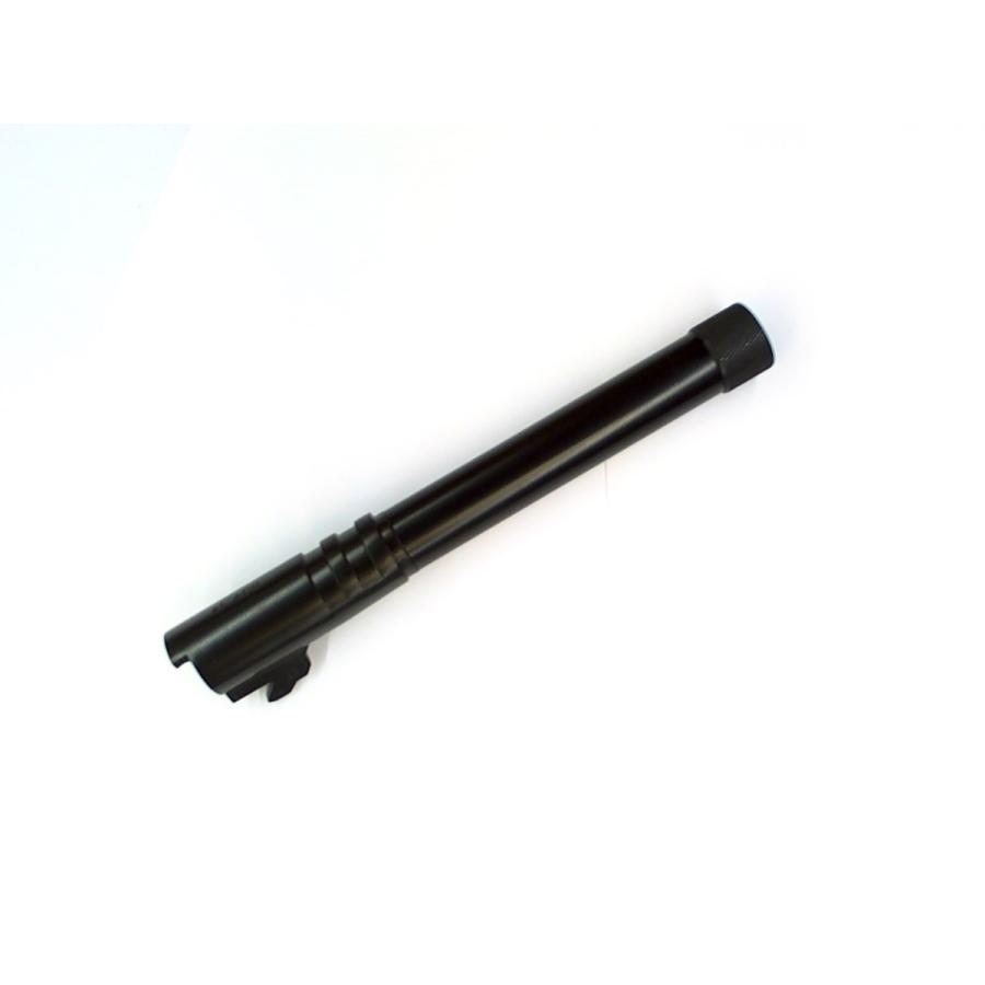 カーボン8 M45 CQP サイレンサー対応アウターバレル付き　CO2 Carbon8 アウターバレル サイレンサー対応 アルミ BK M45 CQP/DOC専用