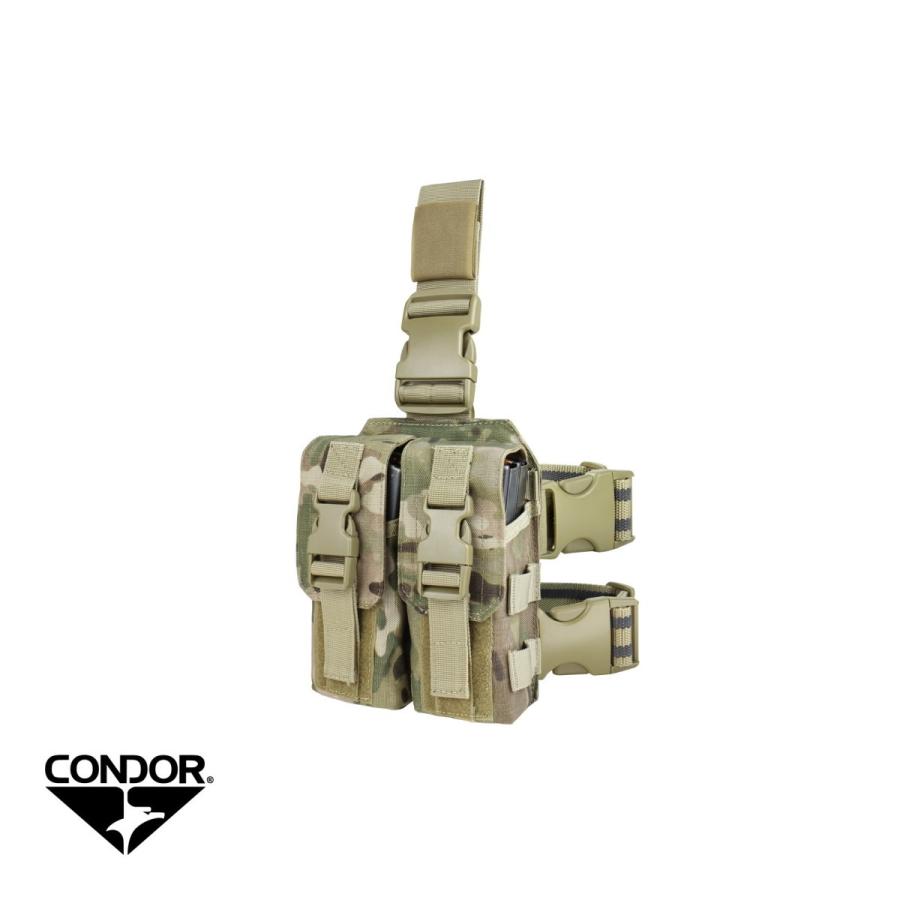 CONDOR DROP LEG M4 MAG POUCH MA65-008 (MULTICAM)｜liberator