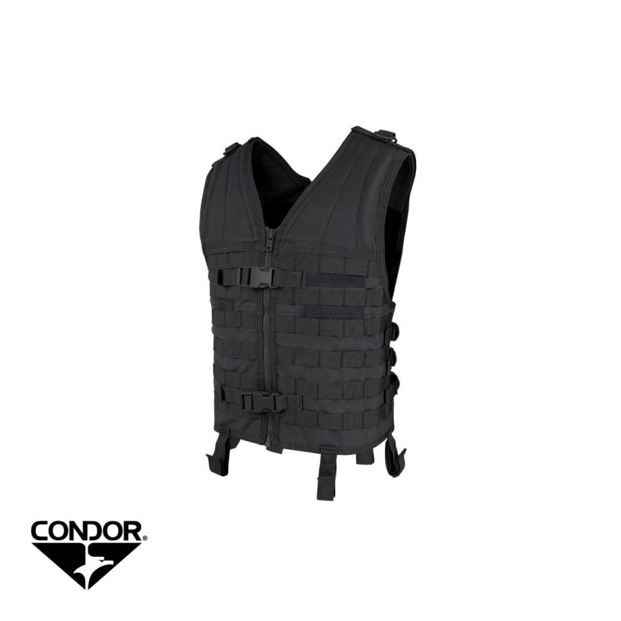 Rucking Vest For Men Condor Modular Vest - Black Tactical Vest