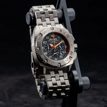 MTM WATCH PAT-TSL-BLCK-MBTI Patriot Silver Tit Black Dial - Tit Bandの画像