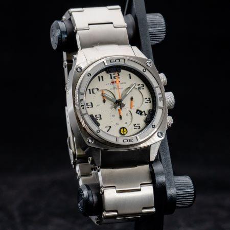 MTM WATCH PR2-TSL-TTG1-MBTI-OH Predator II Silver Tit TTG01 - Tit Band - Orange Handの画像