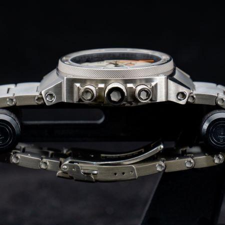 MTM WATCH PR2-TSL-TTG1-MBTI-OH Predator II Silver Tit TTG01 - Tit Band - Orange Handの画像
