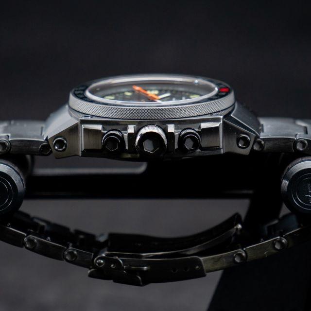 MTM WATCH SIL-SBK-BLCK-MBSS Silencer Black - SS Band : LIBERATOR 