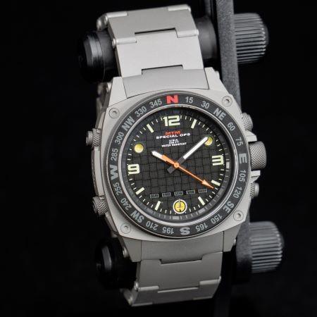 MTM WATCH SIL-SGR-BLCK-MBSS Silencer Grey - SS Bandの画像
