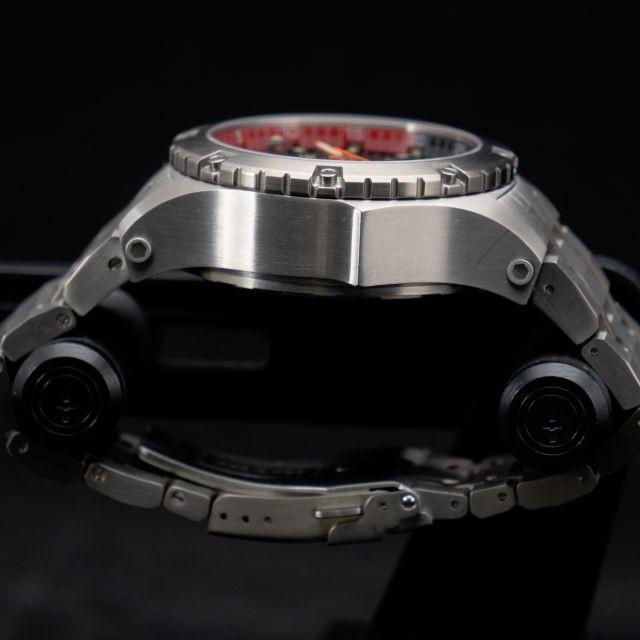 MTM WATCH VUL-TSL-BKCB-MBTI Vulture Silver Black Dial - Tit Bandの画像