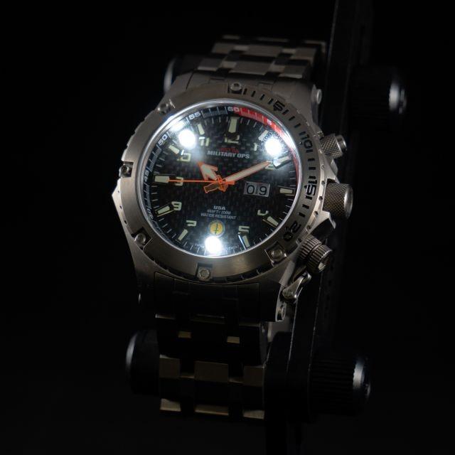 MTM WATCH VUL-TSL-BKCB-MBTI Vulture Silver Black Dial - Tit Bandの画像