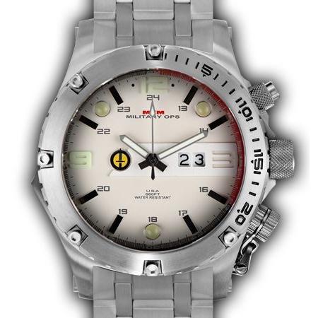 MTM WATCH VUL-TSL-TAN1-MBTI Vulture Silver Tan-S Dial - Tit Bandの画像