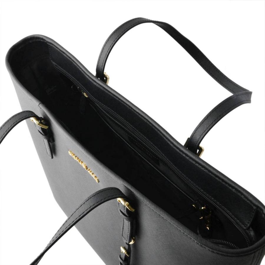 マイケルコース MICHAEL KORS 30S4GTVT2L 001 BLACK MKチャーム付 ジップ トートバッグ ミディアム JET SET TRAVEL マイケルコース MICHAEL KORS 30S4GTVT2L BLACK MKチャーム付 ジップ トートバッグ ミディアム JET SET