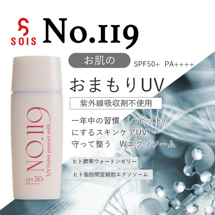 No.119 UVハビット プロテクト ミルク 50ml 日焼け止め サン No.119 UVハビット プロテクト ミルク 50ml 日焼け止め サン