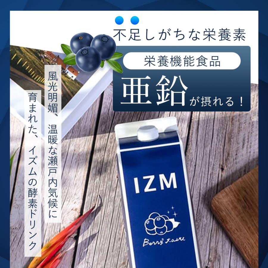 IZM 【 BERRY TASTE 】 1000ml 酵素ドリンク イズム ベリー