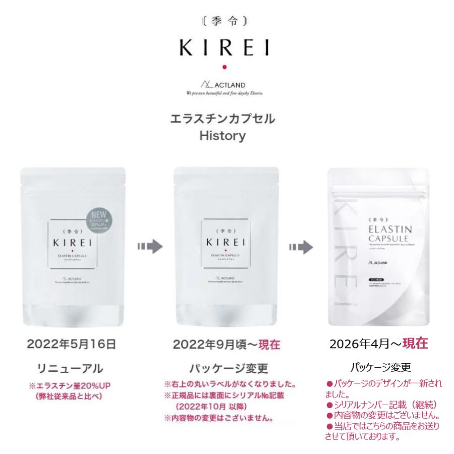 KIREI　スキンケアセット パッケージリニューアル 2026年4月】【2袋セット】季令 KIREI