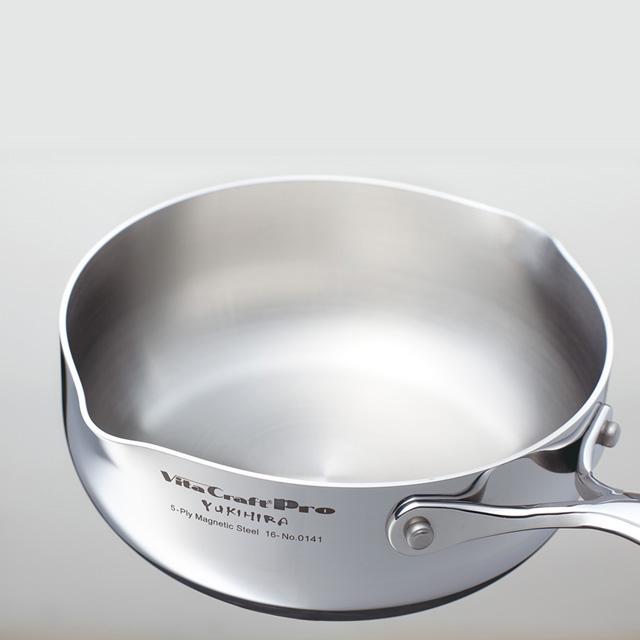 新品 ビタクラフト ユキヒラ鍋 20㎝片手鍋 Vita Craft（ビタクラフト） Vita Craft Pro 雪平鍋 20cm IH対応