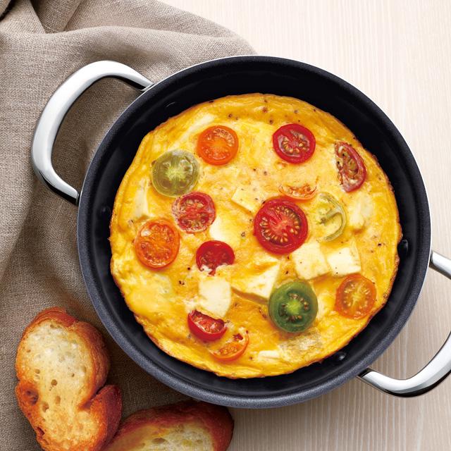 Vita Craft（ビタクラフト） テーブルパン 22cm ガラス蓋付 1362 浅型