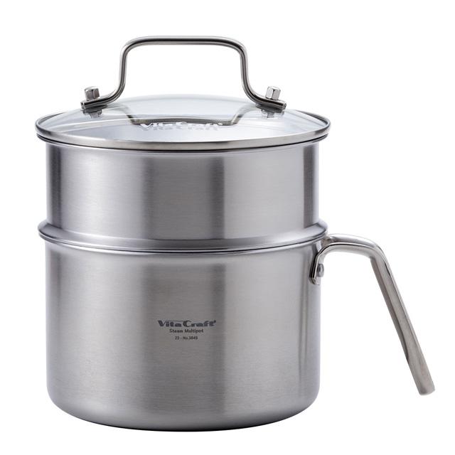 Vita Craft ビタクラフト スチームマルチポット 3849 蒸し器と小鍋の二