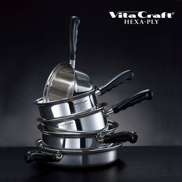 ビタクラフト Vita Craft ヘキサプライ 両手鍋 深型 21cm 4.0L 6125 省エネ 時短の画像