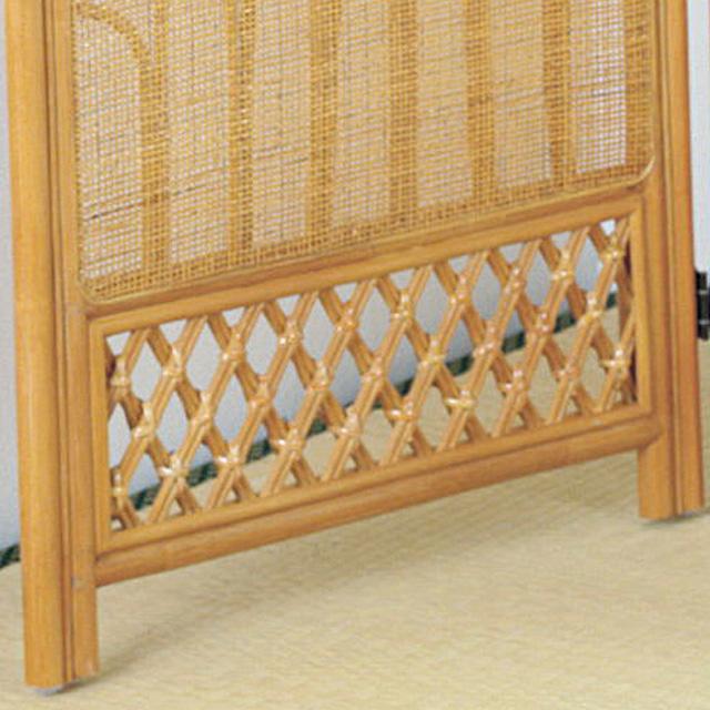 今枝商店 籐 スクリーン ロータイプ B-313 ラタン2連 衝立