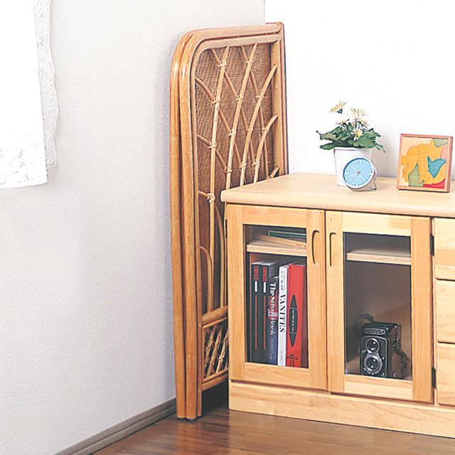 【美品】籐 ラタン 今枝商店　2連パーテーション 間仕切り　衝立　アンティーク 今枝商店 インテリア用間仕切り（素材：籐、ラタン）｜家具