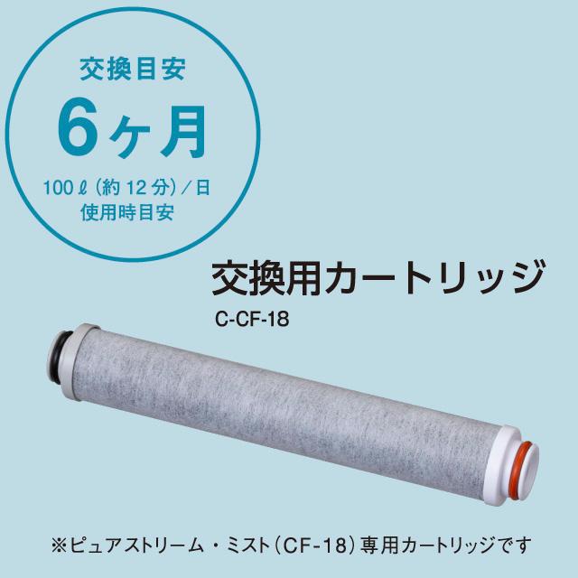 ゼンケン 交換カートリッジ シャワーヘッド 浄水シャワー ピュア