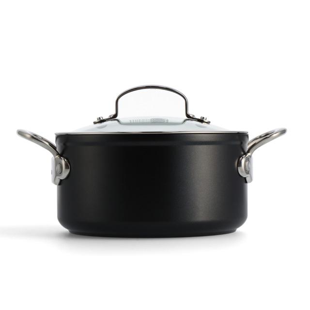 【新品未使用】グリーンパン　バルセロナ　キャセロール20cm蓋付き GREEN PAN（グリーンパン） キャセロール 20cm バルセロナプロ ガラス