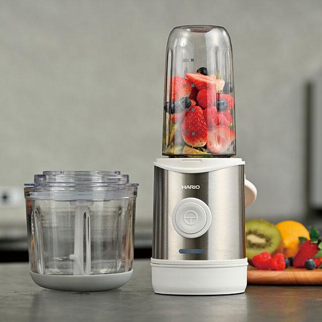 HARIO（ハリオ） ブレンダー コードレス 2WAY ECB-1-W ジューサー