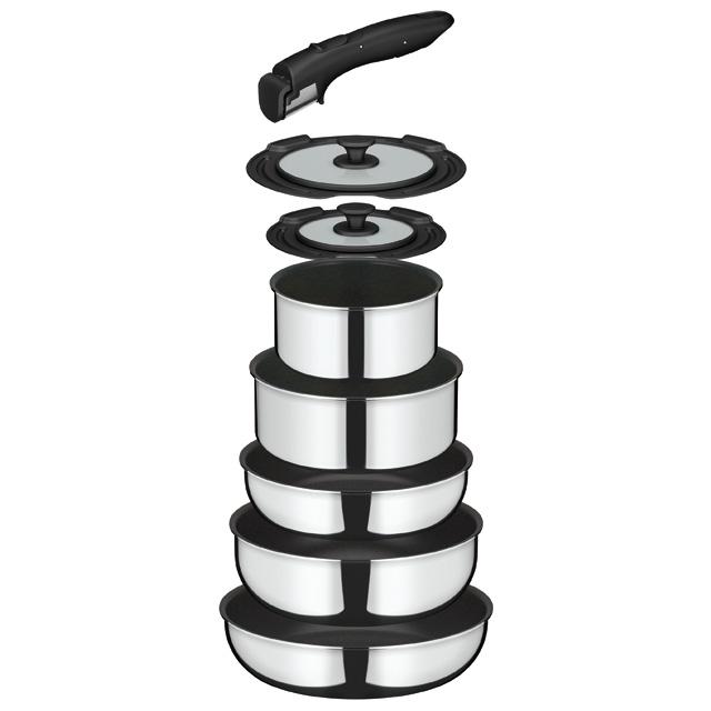 THERMOS（サーモス） デュラブルシリーズ 取っ手のとれるフライパン8点