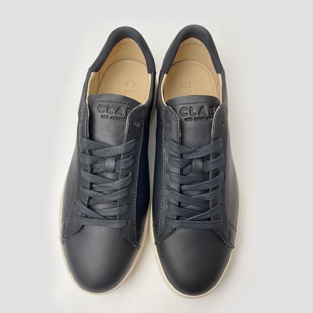 CLAE（クレイ） レースアップ スニーカー ブラック×ホワイト 黒 白 
