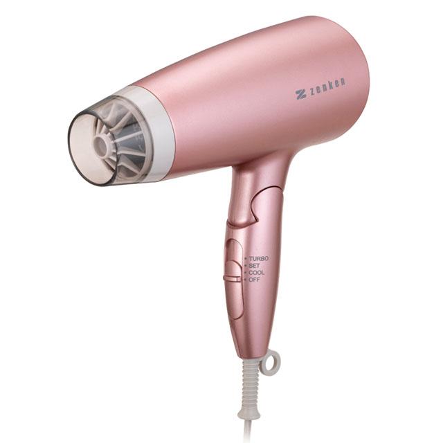 ゼンケン 低電磁波ヘアドライヤー ZD-750Ｐ ゼンケン 電磁波低減 ヘアケアドライヤー ピンク [ZD-750P] 遠赤外線