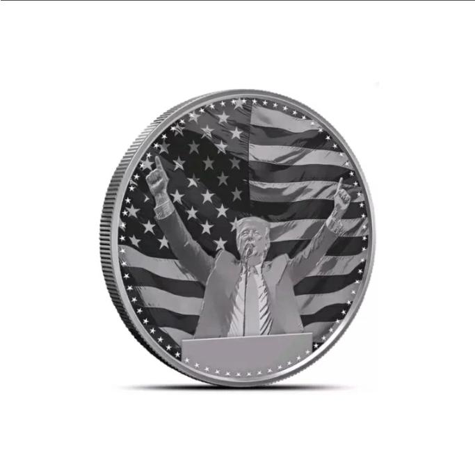 1オンス銀貨ドナルド・トランプ「TRUMP 47」プレセールラウンド勝利
