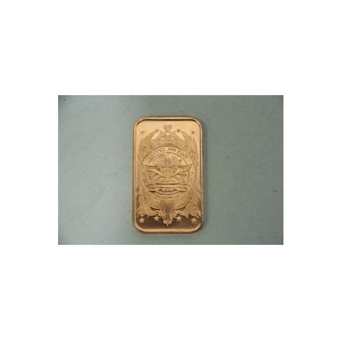20個入り銅地金1トロイオンス米国インディアンヘッドバー純度0.999_1