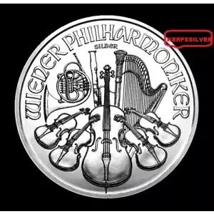 2022 ウィーンフィルハーモニカー 1 オンスオーストリア銀地金コイン