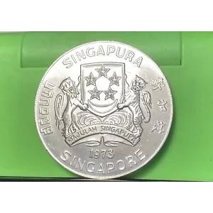 1973 シンガポール 10 ドル ホーク銀貨 : WORLDRE SOURCE - 通販