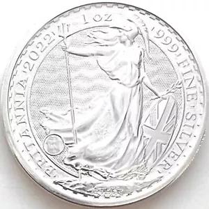 2022 ブリタニア 1オンス.999 シルバーコインとカプセル : WORLDRE