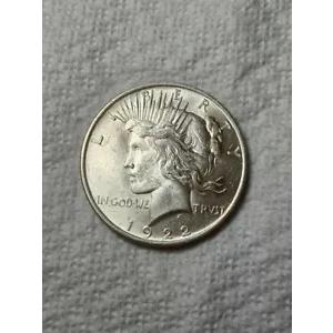 1922年 リバティ銀貨 1ドル アメリカ、リバティピース1ドル、1922年、銀貨 : WORLDRE SOURCE