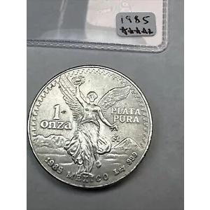 純銀99.99% 1985年メキシコ発行リベルタード銀貨 1オンス 純銀99.99%コイン 1985年メキシコ発行リベルタード銀貨 1オンス