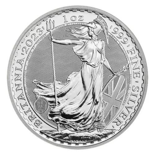 1オンスブリタニア 2023 チャールズ 3 世 イギリス銀貨 (新王