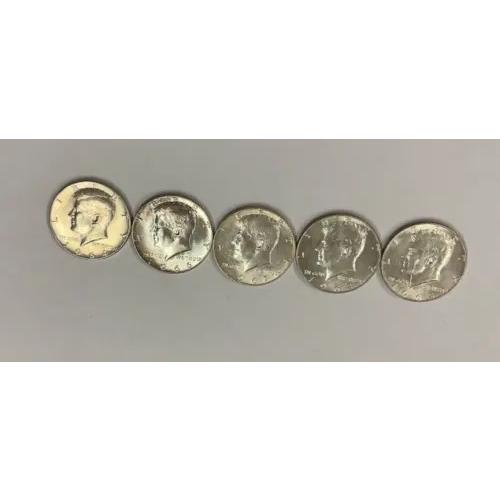 ケネディ ハーフダラー ハイグレード 5/ロット: 1964、1966、1967