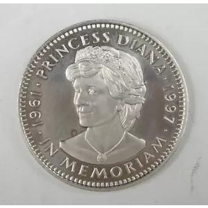 リベリア記念コイン $5 1997、ダイアナ妃 1961-1997 : WORLDRE SOURCE