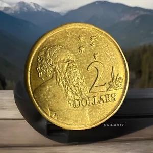 レア 2 ドル コイン オーストラリア 1988 HH RM イニシャル クイーン