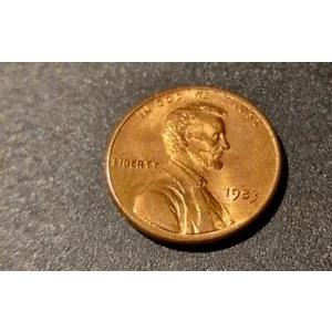 米国 1983 リンカーン記念館 1 セント コイン 造幣局マークなし