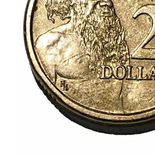 1988 レア - オーストラリア $2 2 ドル硬貨 ホルスト・ハーネ (HH