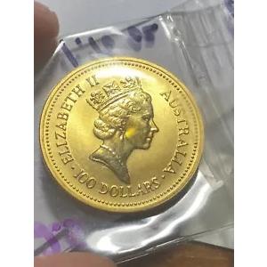 1987 オーストラリア 100 ドル ナゲット 1 オンス 0.999 金貨 - BU