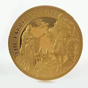 2022 セントヘレナ 5 ポンド 妖精の女王: ウナとレッドクロス 1 オンス