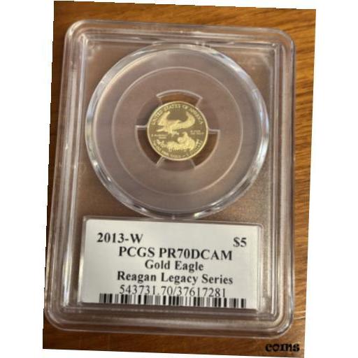 アンティークコイン NGC PCGS 2013 W $5 1/10 GOLD EAGLE PR70 DCAM
