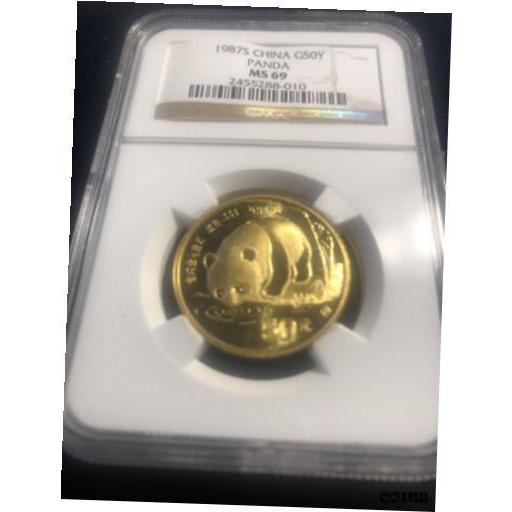 今季一番 アンティークコイン 【品質保証書付】 NGC 6 MS Coin..NGC Gold oz 1/2 Panda Chinese 1987S, PCGS 記念メダル