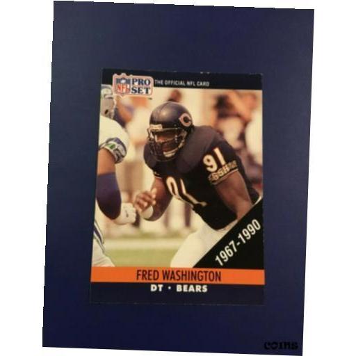 カードの殿堂 NFL トレーディングカード Panini T0pps【品質保証書付】 トレーディングカード 1990 Pr0 Set #Special FRED WASHINGT0N 1967-1990 R00kie