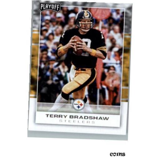 カードの殿堂 NFL トレーディングカード Panini T0pps【品質保証書付】 トレーディングカード 2017 Panini Play0ff #166 Terry Bradshaw