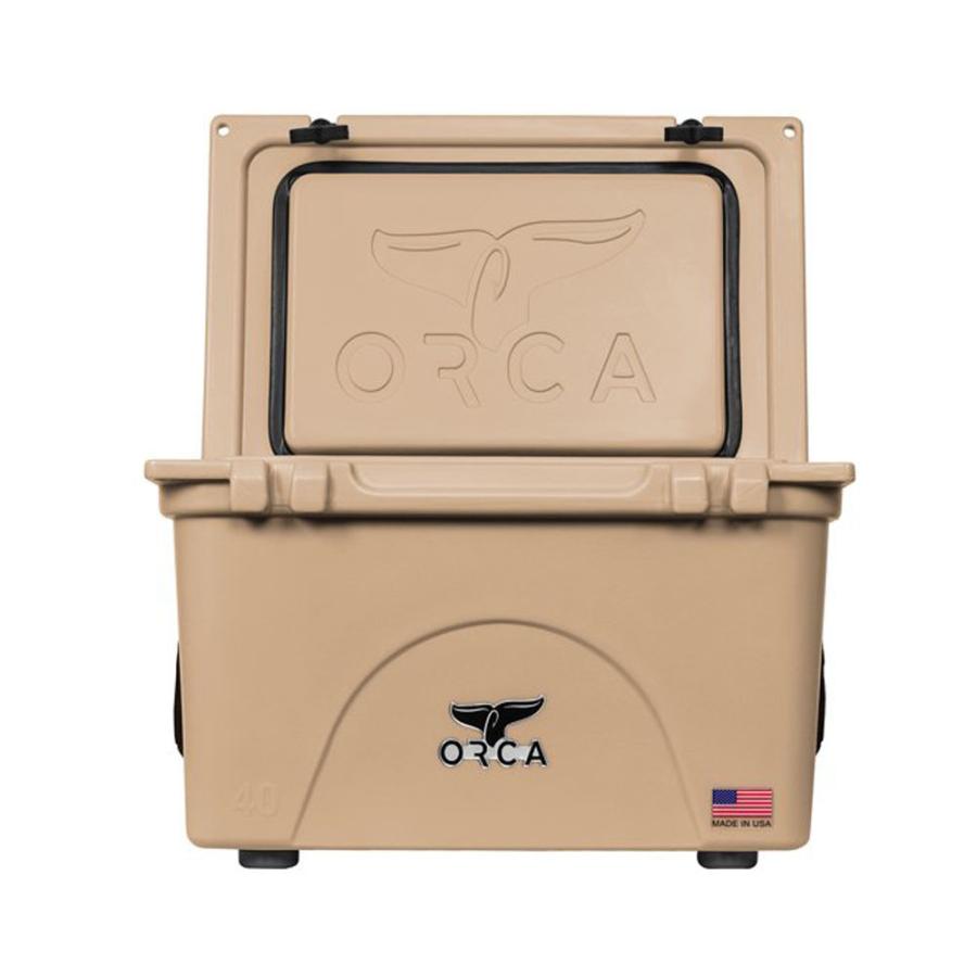 10%Off ORCA オルカ クーラーボックス クーラー 40QT 37.85L タン 