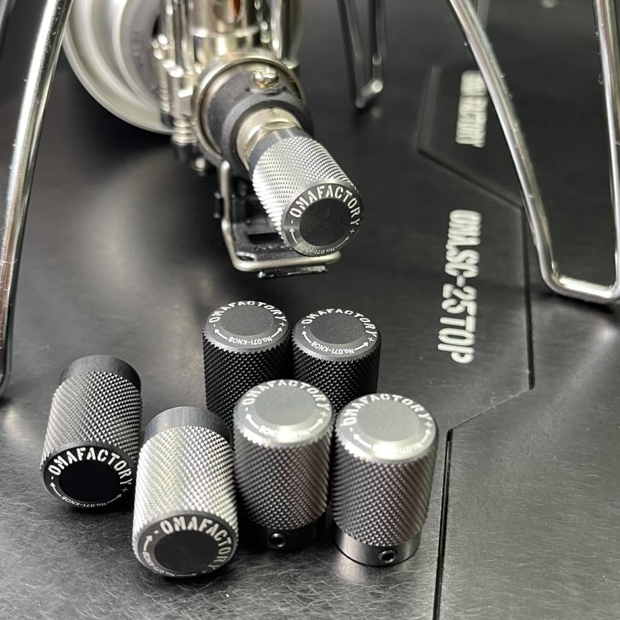 OMA FACTORY KNOB-No.071 GUN METALLIC ST-310用ノブ ガン OMA FACTORY KNOB-No.071 GUN METALLIC ST-310用ノブ ガン