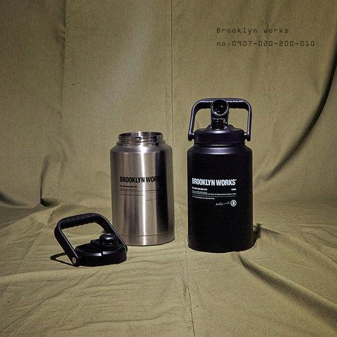BROOKLYN WORKS WATER JUG 3.8L SILVER ブルックリンワークス 